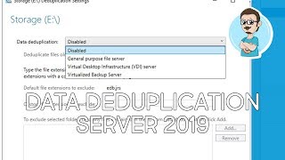 Install and Configure Data Deduplication on Windows Server 2019 [upl. by Minta]