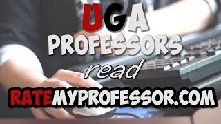 UGA Professors react to Rate My Professor [upl. by Lotsirhc]