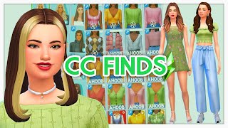 BEST CC FINDS ÉTÉ 2022 100 ITEMS CC LIST Maxis Match🌼  Sims 4 [upl. by Harrow676]