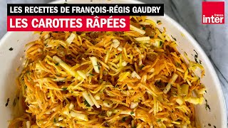 Mes carottes râpées sauce Alain Passard  Les recettes de FrançoisRégis Gaudry [upl. by Ednalrim]