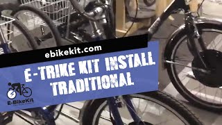 ETrike Kit  Converting a Sun Traditional Trike using an ETrikeKit [upl. by Adehsar361]