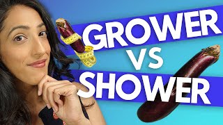 A urologist explains the difference between SHOWERS vs GROWERS [upl. by Nomahs]