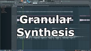 Sound Design Tip How to Make Cool Textures With Granular Synthesis [upl. by Katey]