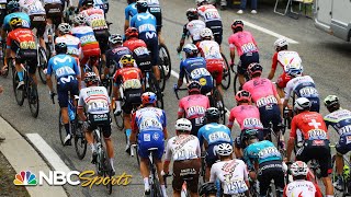 Tour de France 2021 Stage 18 extended highlights  Cycling on NBC Sports [upl. by Flannery]