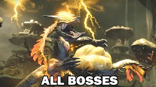 Monster Hunter Rise  All BossesMonsters With Cutscenes HD 1080p60 Switch [upl. by Livingstone]