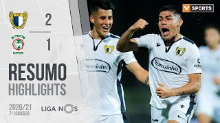 Highlights  Resumo Famalicão 21 Marítimo Liga 2021 7 [upl. by Lull]