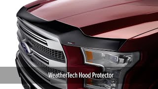 Hood Protector Installation  WeatherTech [upl. by Kattie877]