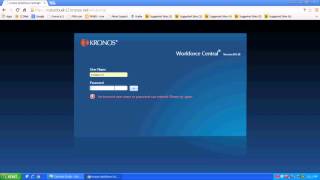 Log into KRONOS [upl. by Rehc]