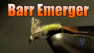 Barrs Emerger  Small Mayfly Nymph  John Barr Fly Pattern [upl. by Nike]