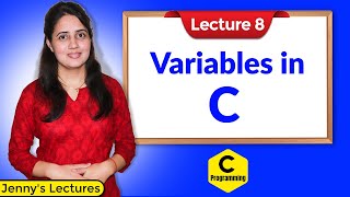 C08 Variables in C Programming  C Programming Tutorials [upl. by Iives535]