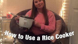 How To Use An Aroma Rice Cooker [upl. by Alahsal]