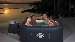 SaluSpa Hawaii Hydrojet Pro Inflatable Hot Tub Review [upl. by Ecnerolf]