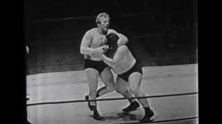 WRESTLING FROM THE MAPLE LEAF GARDENS  JANUARY 17 1957 [upl. by Ahsok]