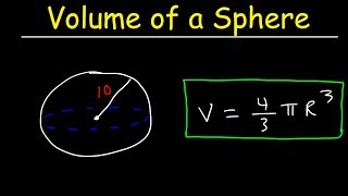 Volume of a Sphere [upl. by Maybelle]