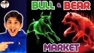 What are a Bull amp Bear Market A Simple Explanation for Kids and Beginners [upl. by Vogeley267]