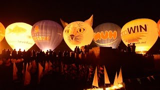 HeißluftballonFestival BliesbruckReinheim amp Ballonglühen [upl. by Atinej502]