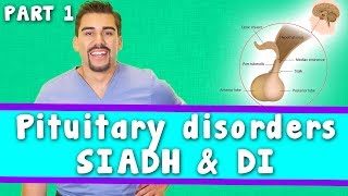 Pituitary disorders SIADH amp DI [upl. by Nica]