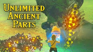 Ancient Part Glitch  How to with Tips and Tricks BotW [upl. by Aciretehs]