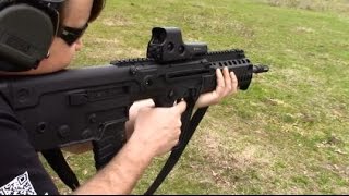 Israeli IWI Micro Tavor X95 Review First Shots [upl. by Atnuahsal]