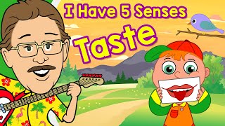 I Have 5 Senses  Taste  Jack Hartmann Sense of Taste [upl. by Kciredohr]