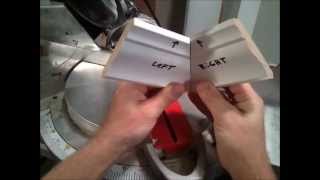 How to cut crown molding angles flat amp adding rope lighting [upl. by Godliman]