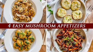 4 Simple SPANISH TAPAS Using Mushrooms [upl. by Lednyc323]