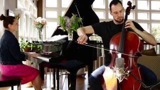 SaintSaëns The Swan Cello and Piano  Brooklyn Duo [upl. by Llessur]