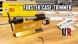 FORSTER Original Case Trimmer Trimming and Neck Turning [upl. by Aicnorev]