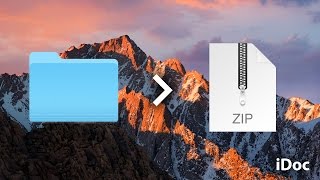 How to ZIP Compress Files on a Mac [upl. by Norris]