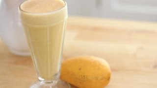 How To Make Mango Shake  SUMMER DRINK SERIES  Simply Bakings [upl. by Ira425]