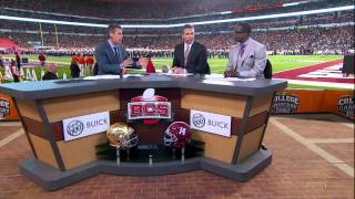 2013 BCS National Championship  2 Alabama vs 1 Notre Dame [upl. by Ecinhoj]