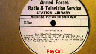 Army Bugle Calls 1964 [upl. by Corenda706]