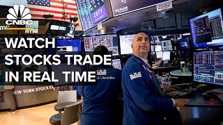 Watch stocks trade in real time after Dows third worstday ever– 3172020 [upl. by Osric]