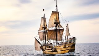 Tour of Mayflower Ship 1620  First Ship of the Pilgrims amp the Puritans Journey [upl. by Leiram]