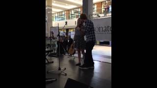 Ed surprises fan singing his song at the Mall [upl. by Aubine]