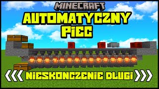 AUTOMATYCZNY PIEC w MINECRAFT  Minecraft Mechanizmy  9 [upl. by Eerb]