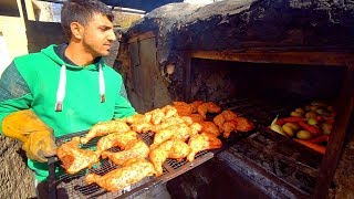 Palestinian Food  RARE quotZarbquot BBQ Arabic Cooking in Bethlehem  STREET FOOD in Palestine [upl. by Risan231]