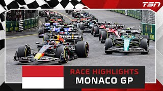 F1 RACE HIGHLIGHTS MONACO GP [upl. by Auliffe360]