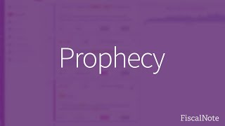 Prophecy Overview  FiscalNote [upl. by Rabi]