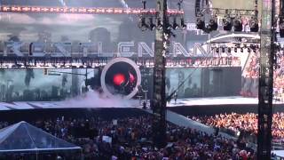 Triple H entrance at Wrestlemania 31 [upl. by Tine]