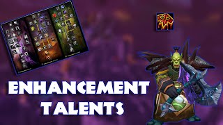 TBC CLASSIC ENHANCEMENT SHAMAN TALENT GUIDE [upl. by Eirrab]