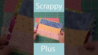 Scrappy Plus Quilt Block [upl. by Johanan244]