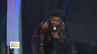 Basketmouth Performance at Laugh Festival 2 [upl. by Nnylarej262]