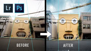 How to STRAIGHTEN YOUR PHOTOS  Lightroom amp Photoshop Tutorial [upl. by Wan]