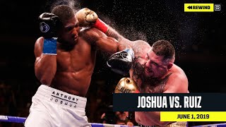 FULL FIGHT  Anthony Joshua vs Andy Ruiz DAZN REWIND [upl. by Coral]