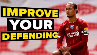 3 things to learn from van Dijk  Learn Defensive Skills [upl. by Acirtap]