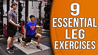 9 Essential Leg Exercises and Workout for Basketball Players [upl. by Theron]