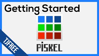 Piskel  Getting Started Pixel Art Drawing [upl. by Kahler892]