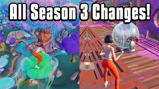 Everything New In Fortnite Chapter 3 Season 3  Battle Pass Map Weapons amp More [upl. by Keven732]