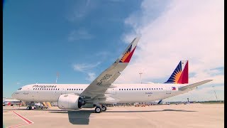 Introducing Philippine Airlines new Airbus A321neo [upl. by Almeda]